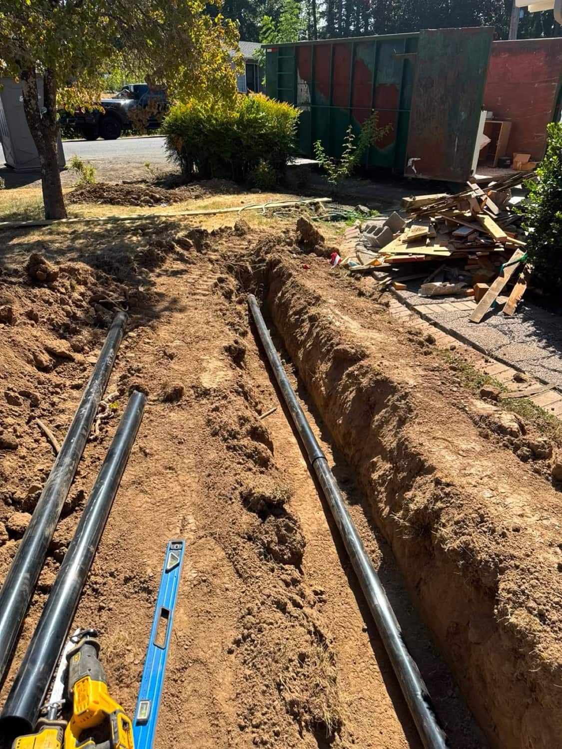 Trenching and Utility Installation in Portland, Oregon