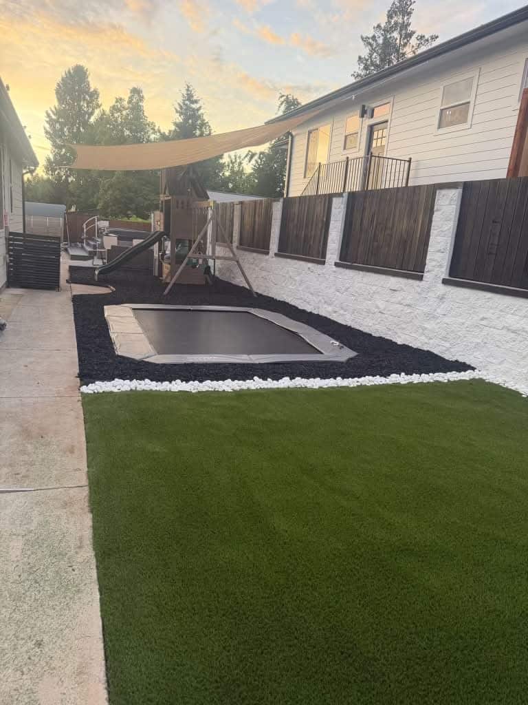 Inground Trampoline Installation in Portland, Oregon
